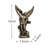 12Inch St Michael Statue Saint Archangel Michael Statue Defeated Lucifer Tramples Demon Resin Battle Angel Sculpture Bronze