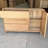 Practical Modern Simple Accent Cabinet 50.4 " W Oak Solid Wood