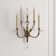 Beveled Arcs 4 - Light Candle Wall Light