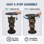 Table d'appoint piédestal antique