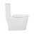 St. Tropez Comfort Height One-Piece Elongated Toilet, Vortex Dual-Flush 1.1/1.6 GPF, White Hardware-789141933-769207419-789141937