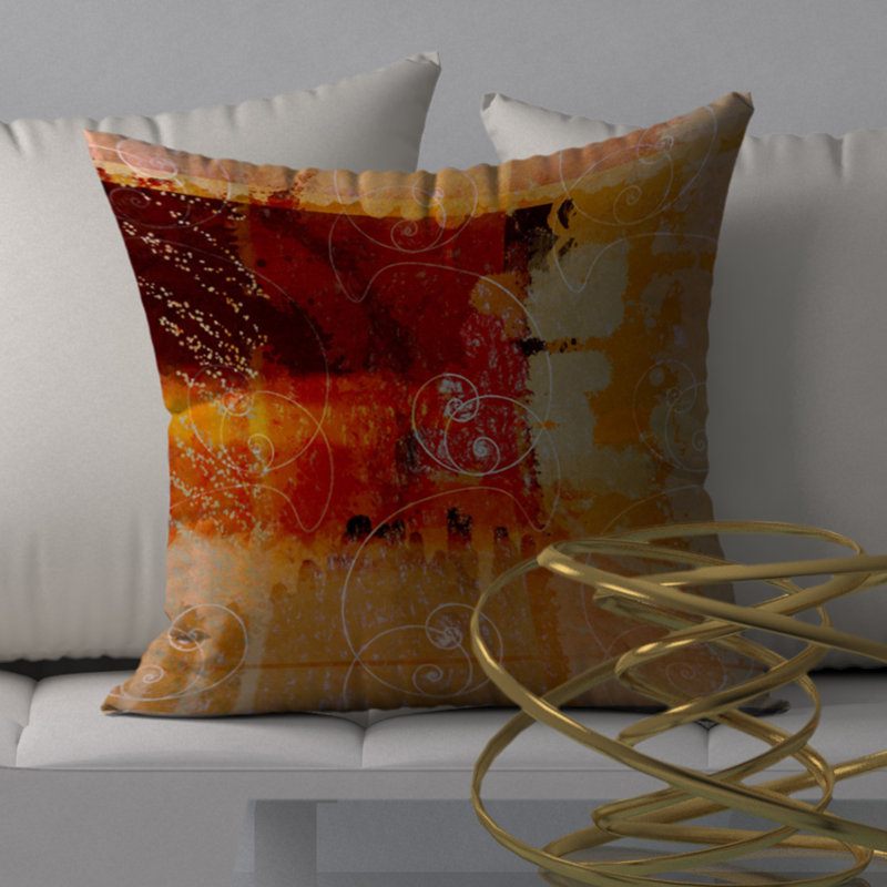 Housse de coussin carrée/insert, 20 po x 20 po