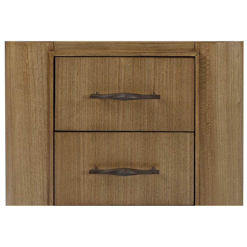 Table de chevet 2 tiroirs