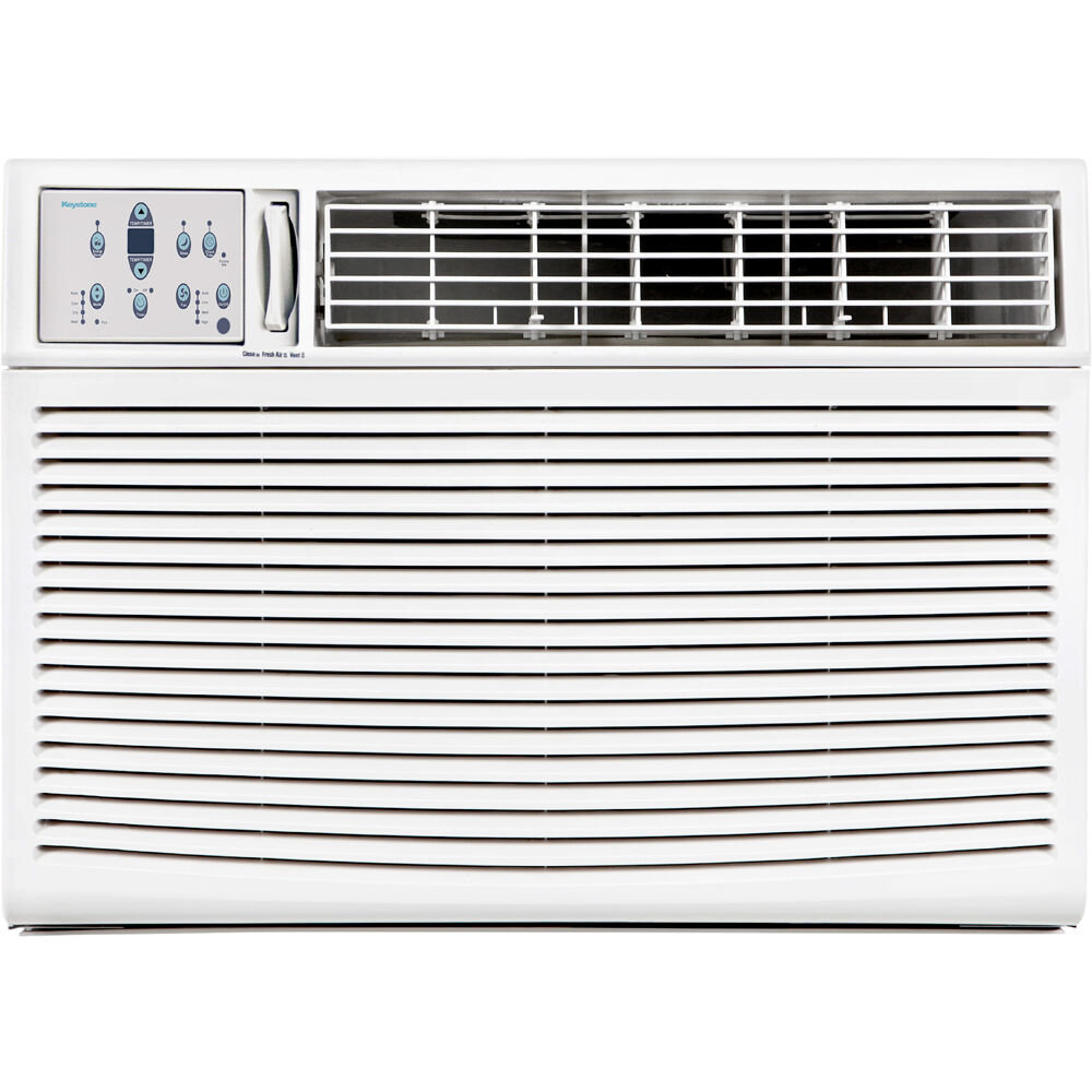 18,800/18,400 BTU 230V Window/Wall Air Conditioner with 16,000 BTU Supplemental Heat Capability Keystone