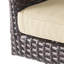 Tabouret de bar de patio avec coussin 27 po Kost