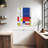 Geometric Mondrian II Multi Piece Canvas Print-92833402