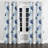 Coastal Room Darkening Curtains - Abstract Beach Shellfish Grommet Curtain - 1 Panel-987511460-987511461