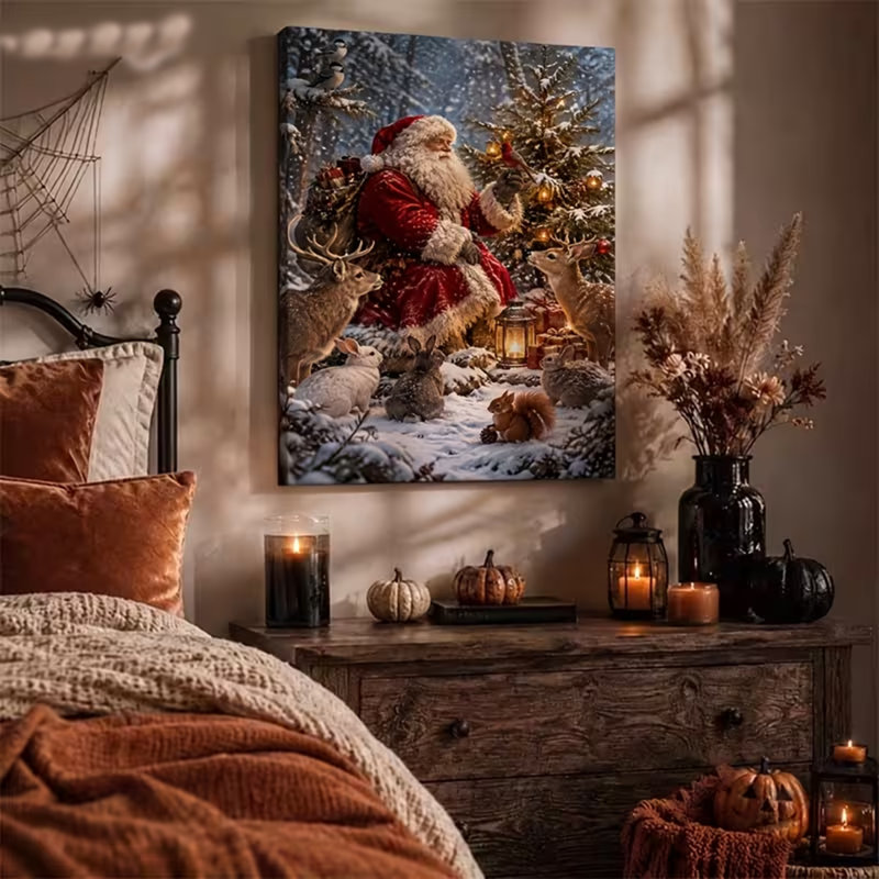 1 Piece Wrapped Canvas Wall Art