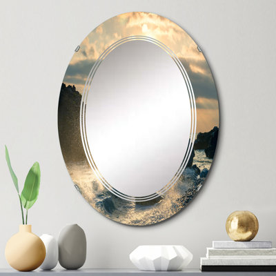Miroir mural Big Wave