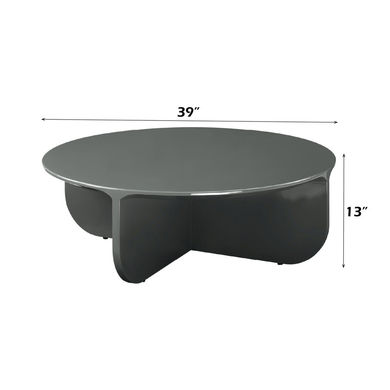 Table basse très brillante foncé Olivish | Idée de cadeau, Vert