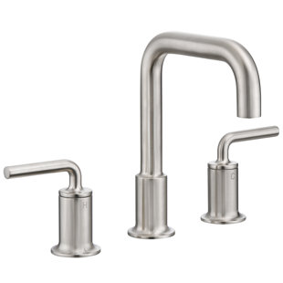 Widespread 2-handle Bathroom Faucet with Drain Assembly