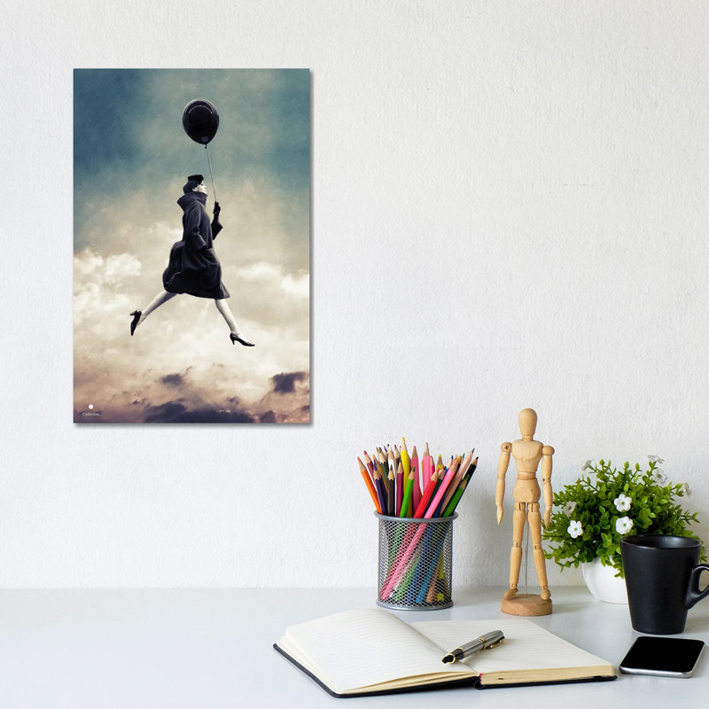 Walking On Clouds by Underdott Art - Wrapped Canvas Print, 20.32 cm H x 30.48 cm W