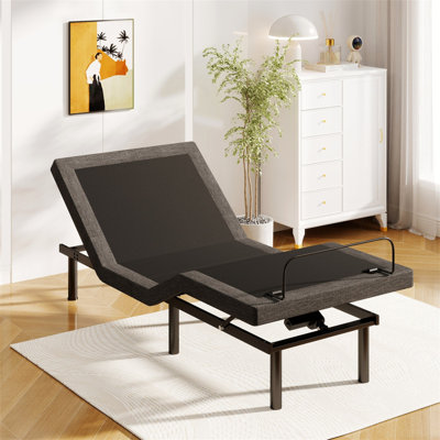 Ensemble de lit ajustable Alwyn Home Smart | Système de sommeil tout-en-un avec base réglable