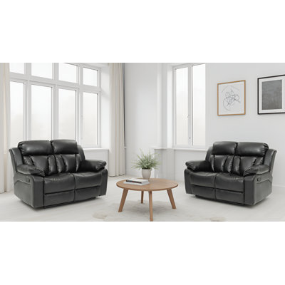 Causeuse inclinable noire Novellara