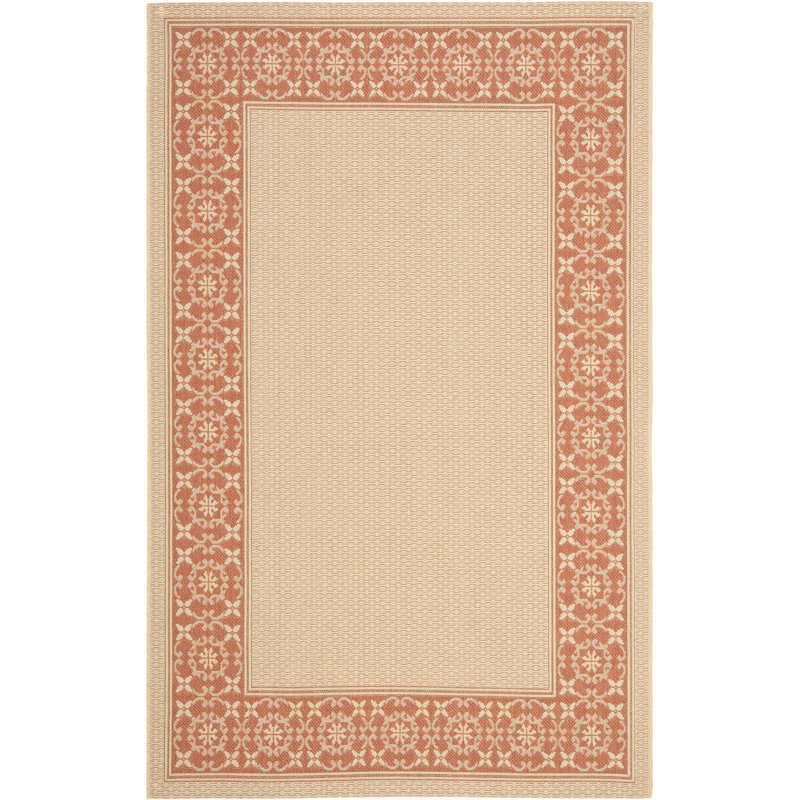 Herefordshire Performance Oriental Indoor/Outdoor Area Rug, Rectangle 4' x 5'7"