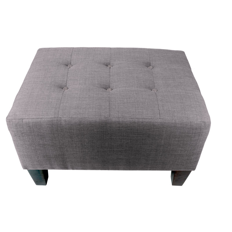 Repose-pieds Aubriella, Grey-Red Tint, Gris-rouge