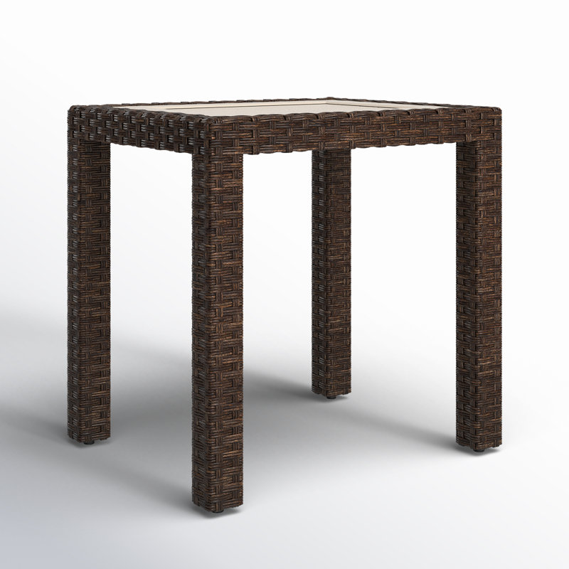 Table d'appoint en osier Barling