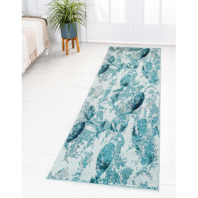 Tapis bleu clair Esposito