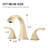 2 Bathroom Faucet With Drain In Brushed Gold - Stain , 1.8 Gpm Flow Rate, 8" Centers, 4.25" Spout Height, 5.45" Reach, Material, 4.5 Lb Product Weight, 5.73 Shipping 16.14*12.79*3.34 Package-121679373