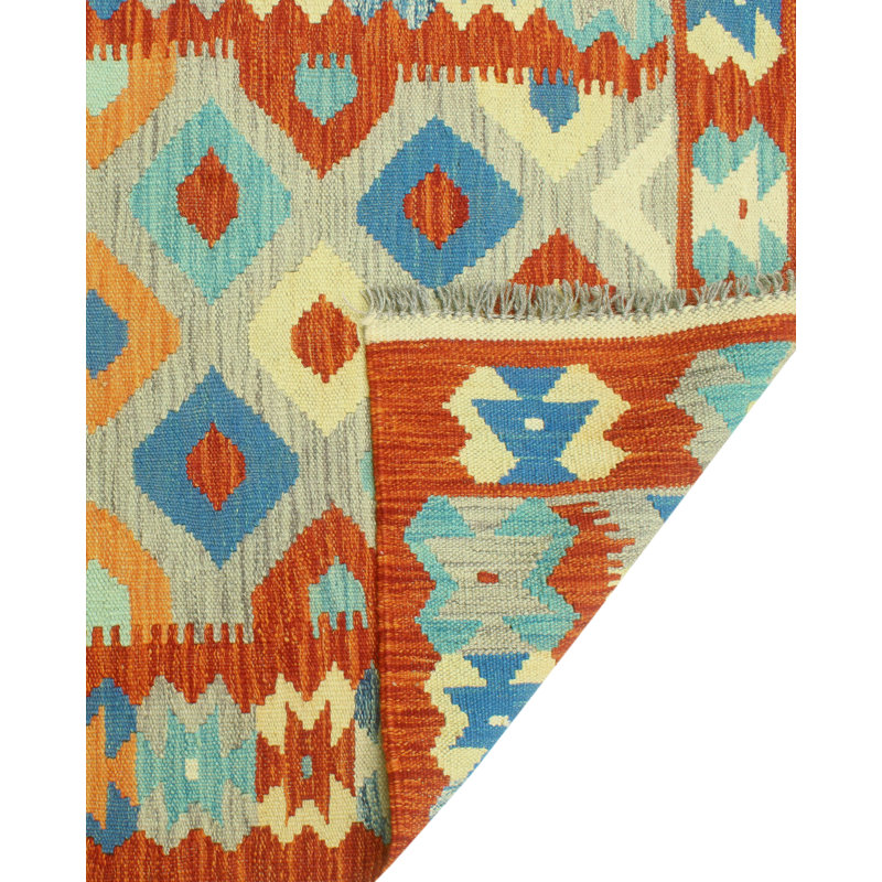 Bobbee Wool Geometric Indoor Rug