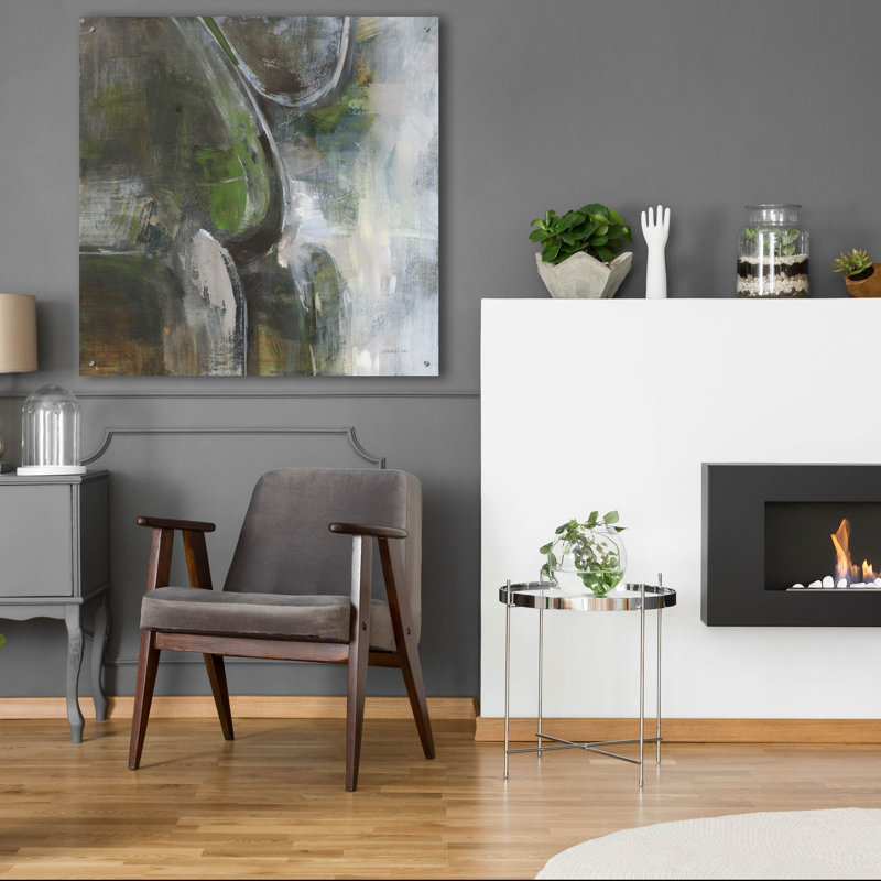 «Forest Feel 2» par Danhui Nai, art mural en verre acrylique, H 36 po x l 36 po x P 0,2 po