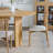 Oval Wood Dining Table with 2 Legs-1315168846-1315168845