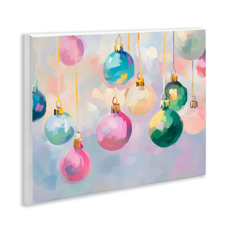 Plaque murale brillante ornements pastel, design par Arlington Prints