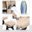 Fauteuil inclinable de massage avec repose-pieds, fauteuil inclinable pivotant à 360 ° et repose-pieds, fauteuil vibrant inclinable en cuir PU avec poche latérale et télécommande