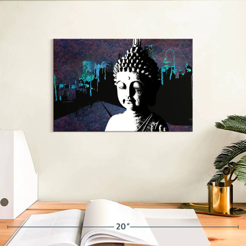 Bouddha urbain Leisha, H 8 po x l 12 po