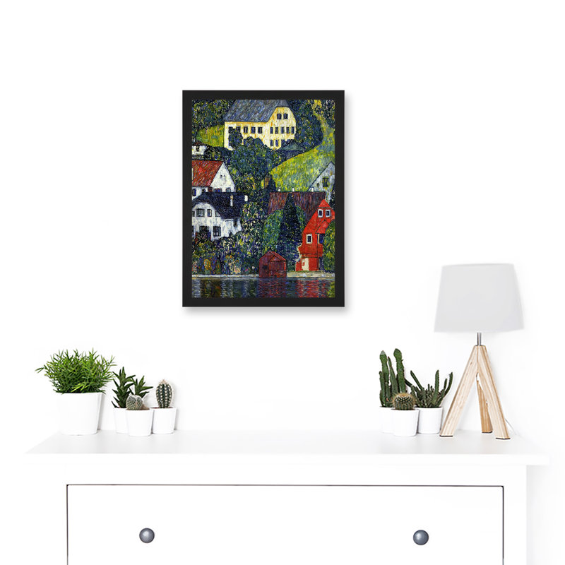 Church In Unterach On Attersee by Gustav Klimt - Single Picture Frame Painting