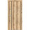 Porte intérieure moderne en bois avec quincaillerie Planum 0016, panneau simple en chêne, cadre et moulures, portes robustes pour salle de bain et chambre à coucher - 45,7 cm x 203,2 cm