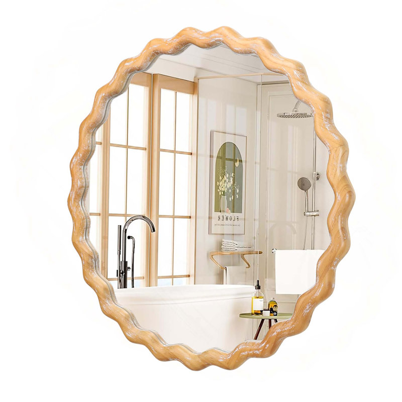 Miroir mural en bois Farmhouse