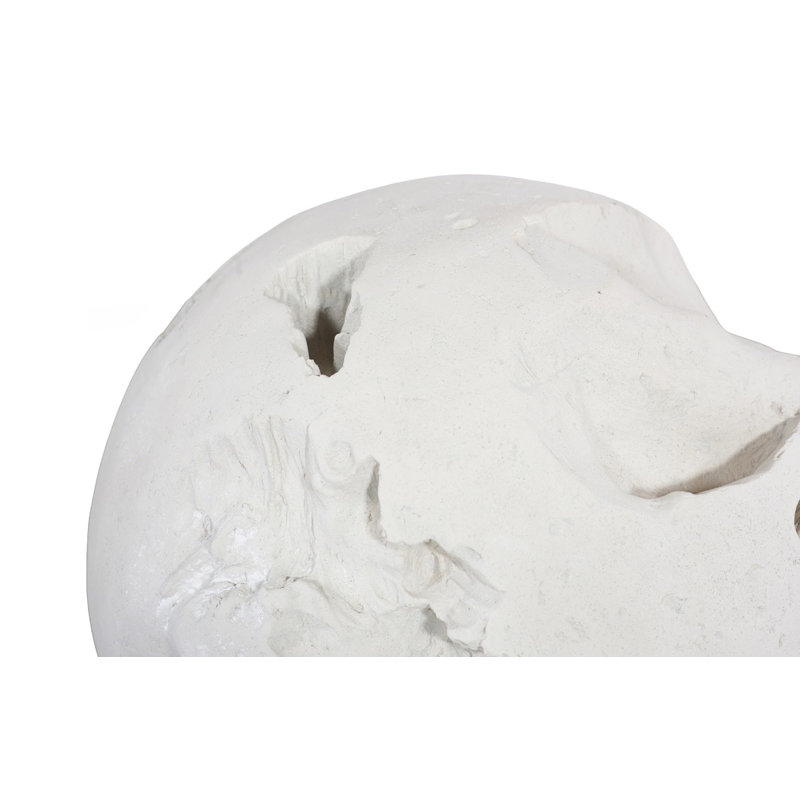 Cast Root Floor Ball, LG, Roman Stone, Large