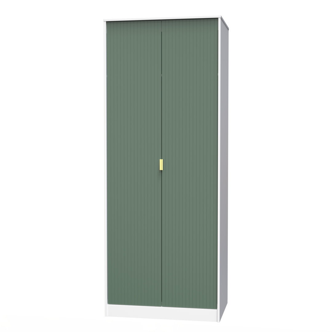Fully Assembled 2 Door Wardrobe