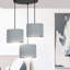 Eamie 3 - Light Black Cluster Pendant-1193632883