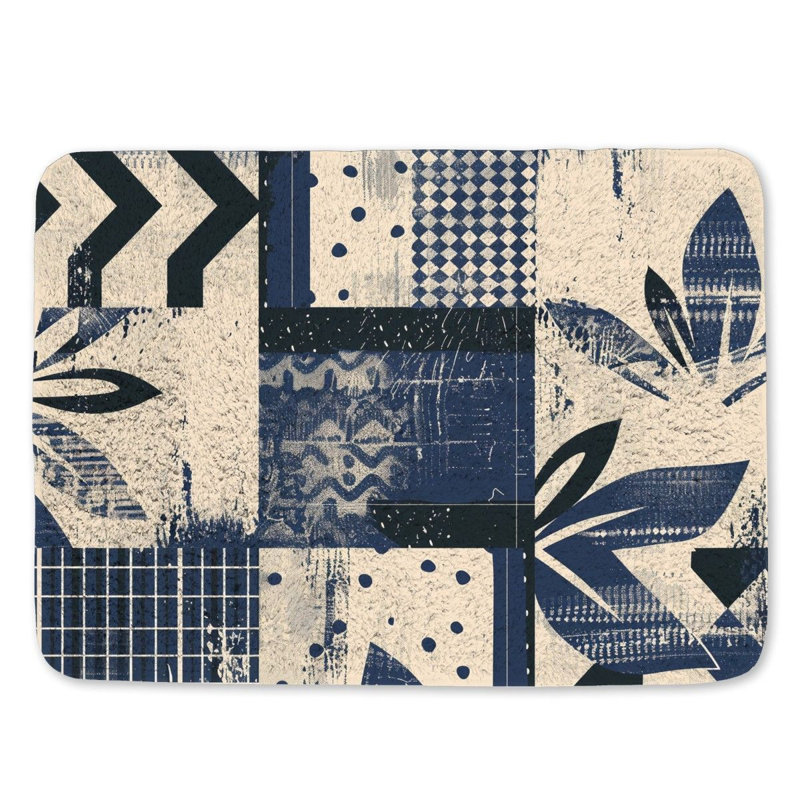 Kontina Microfiber / Microsuede Bath Mat, Single - 34" L x 21" W