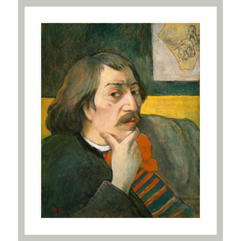 Autoportrait par Paul Gauguin - estampe numérique encadrée, 39.4" H x 33.5" W