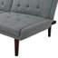 Canapé-lit futon convertible, canapé-lit de 63 pouces avec dossier réglable à 5 positions pour les petits espaces et les chambres d'amis-1999455440