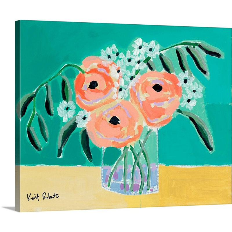 Reproduction d’art sur toile « True Love » par Kait Roberts, Toile tendue, H 36 po x l 45 po x P 1,25 po