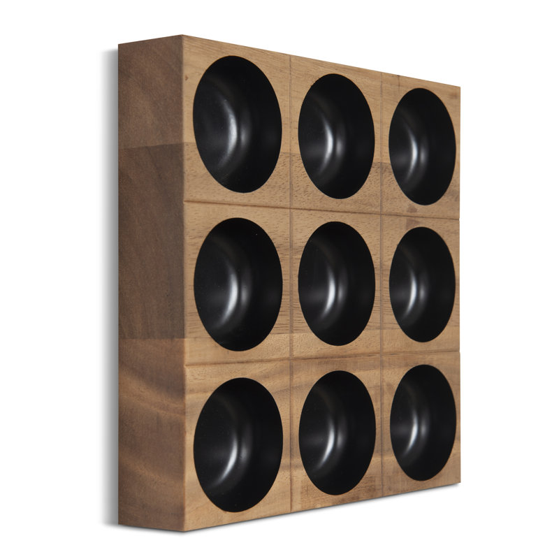 Puka Wall Decor, Black