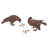 Ellen Animals Weather Resistant Metal Garden Statue