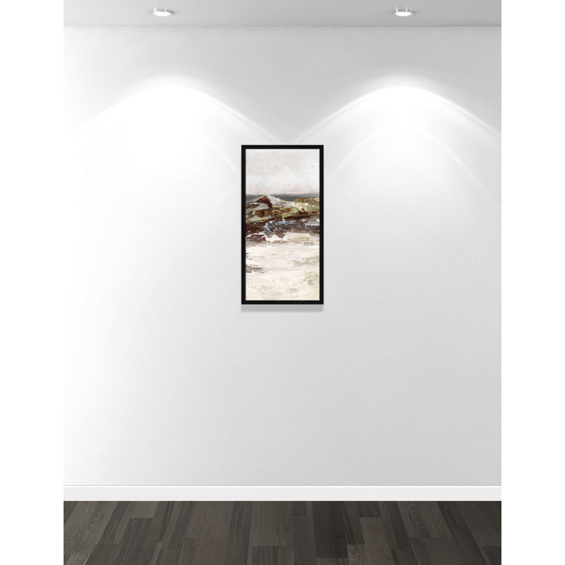 «Stoney Peak Print» par Casa Fine Arts, Noir, noir, noir, noir, H 31 po x l 16 po x P 0,75 po