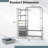 Maxten 48'' Metal Clothing Rack