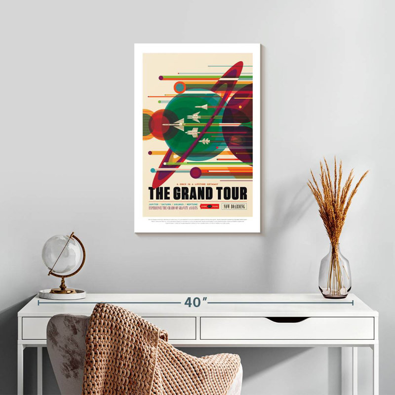Oberle Retro Grand Tour, 24" H x 16" W
