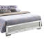 Mobilier de chambre à coucher moderne en champagne - H 57 po x l 79 po x P 85 po, lattes de construction et de support de matelas de couleur luxueuse incluses