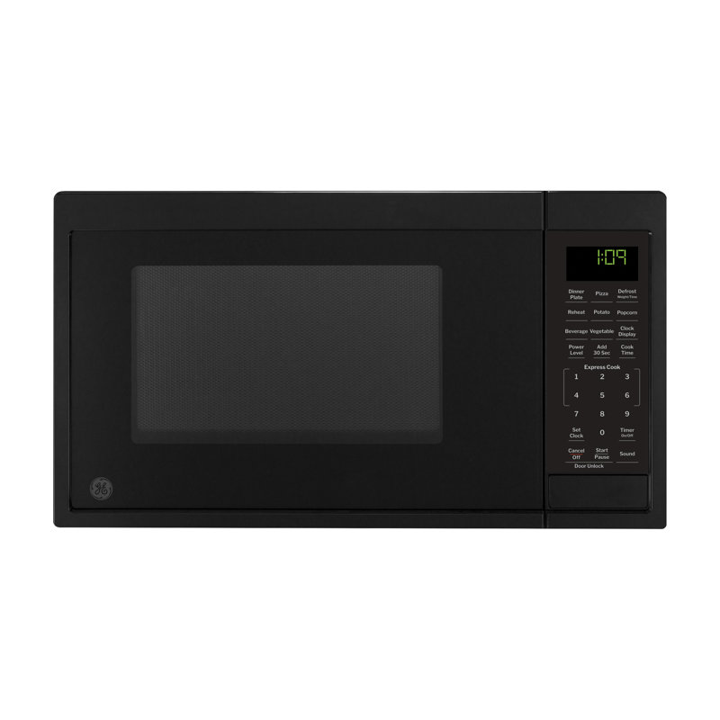 GE 0.9 Cu. Ft. Capacity Countertop Microwave Oven, White