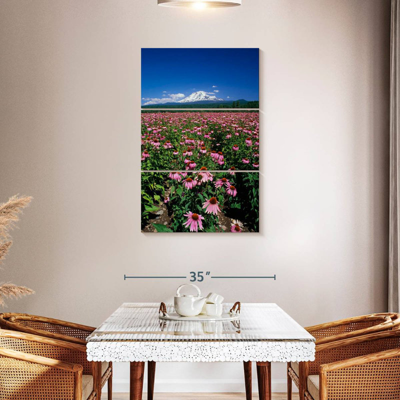 Harnek Echinacea Field, 45" H x 28" W