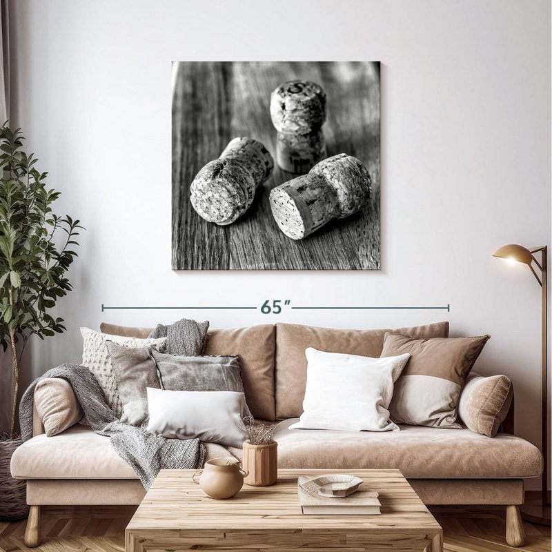 Yarlin Corks IV, 39" H x 39" W