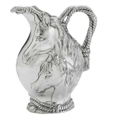 Equestrian Metal Beverage Dispenser