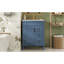Meuble-lavabo compact de 24 po avec lavabo en céramique, armoire compacte pour petites salles de bain, design moderne avec 2 tiroirs et tablette réglable, meubles-lavabos-645822129